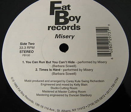 Misery (12) : You Can Run But You Can't Hide (12