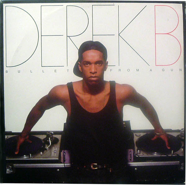 Derek B : Bullet From A Gun (LP, Album, Promo)