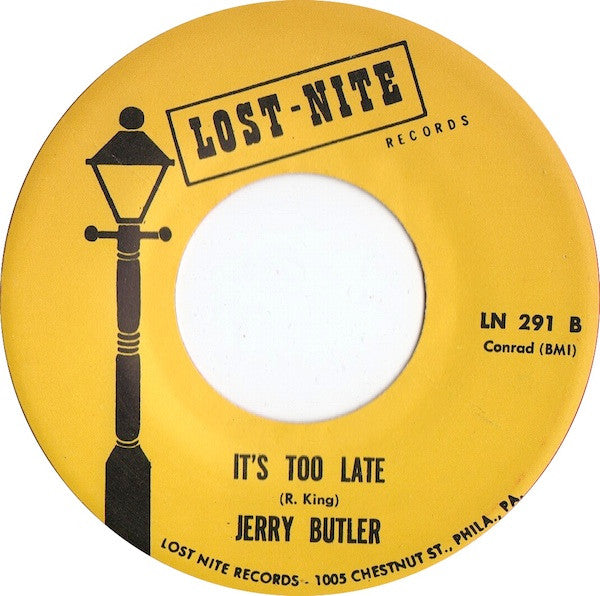 英7” Jerry Butler Make It Easy On Yourself / Its Too Late 45SS121 STATESIDE /00080 Buy Jerry Butler : Make It Easy On Yourself / It's Too Late