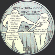 Load image into Gallery viewer, Steve Harley And Cockney Rebel* : Love's A Prima Donna (LP, Album)