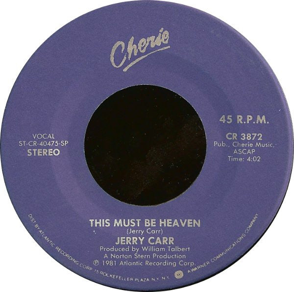 Jerry Carr : This Must Be Heaven (7