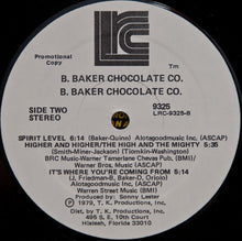 Load image into Gallery viewer, B. Baker Chocolate Co. : B. Baker Chocolate Co. (LP, Album, Promo)