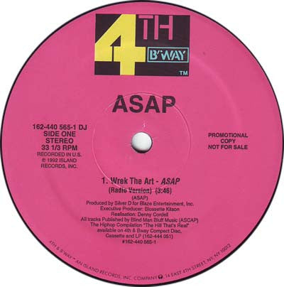 ASAP (2) : Wrek The Art (12