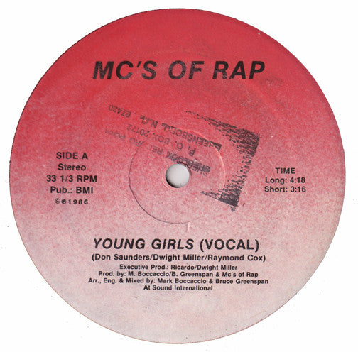 MC's Of Rap : Young Girls (12