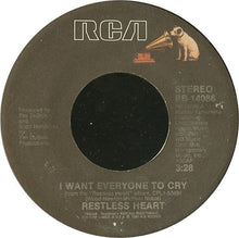 Load image into Gallery viewer, Restless Heart : I Want Everyone To Cry (7")