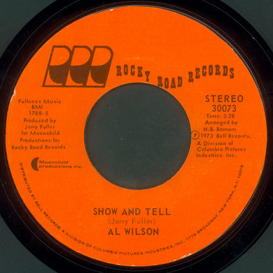 Al Wilson : Show And Tell (7