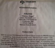 Load image into Gallery viewer, Froyd : Kleiner Engel (12&quot;, Promo, W/Lbl, Sti)