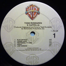 Load image into Gallery viewer, Todd Rundgren : A Cappella (LP, Album, Spe)
