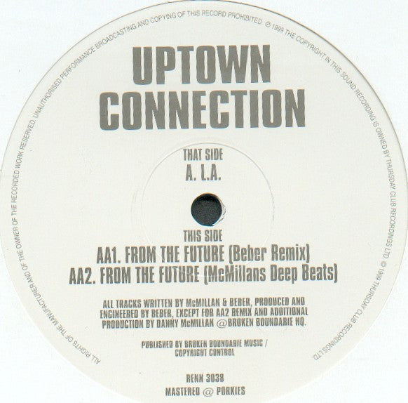 Uptown Connection : L.A. / From The Future (12