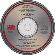 Load image into Gallery viewer, Genesis : Invisible Touch (CD, Album, Club, RE)