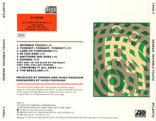 Load image into Gallery viewer, Genesis : Invisible Touch (CD, Album, Club, RE)