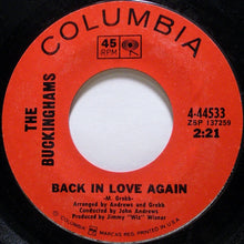 Load image into Gallery viewer, The Buckinghams : Back In Love Again (7", Single)