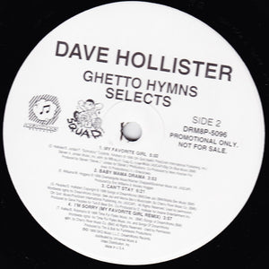 Dave Hollister : Ghetto Hymns Selects (LP, Promo)