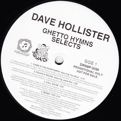 Dave Hollister : Ghetto Hymns Selects (LP, Promo)