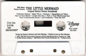Alan Menken, Howard Ashman : The Little Mermaid (Original Motion Picture Soundtrack) (Cass, Album, Dol)