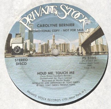 Caroline Bernier : Hold Me, Touch Me (12