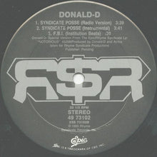 Load image into Gallery viewer, Donald D : F.B.I. (12&quot;)