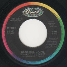 Load image into Gallery viewer, General Caine : Where's The Beef? (7")