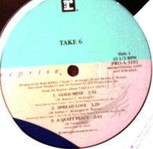 Load image into Gallery viewer, Take 6 : Gold Mine / Spread Love / A Quiet Place (12&quot;, Promo)