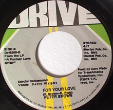 Load image into Gallery viewer, Peter Brown (2) : Dance With Me (7")
