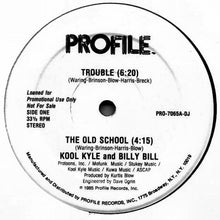 Load image into Gallery viewer, Kool Kyle The Starchild and Billy Bill : Trouble / The Old School (12&quot;, Promo)