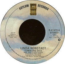Load image into Gallery viewer, Linda Ronstadt : Tumbling Dice (7", Single)