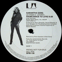 Load image into Gallery viewer, Samantha Sang : From Dance To Love (12&quot;, Promo)