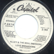 Load image into Gallery viewer, Alley &amp; The Soul Sneekers : Love Breakdown (7", Promo)
