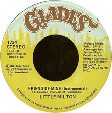 Load image into Gallery viewer, Little Milton : Friend Of Mine (7&quot;, Single)