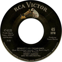 Load image into Gallery viewer, Henry Mancini And His Orchestra : Days Of Wine And Roses / Seventy Six Trombones (7", Single)