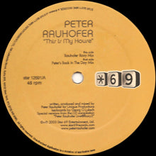 Load image into Gallery viewer, Peter Rauhofer : This Is My House (12&quot;)