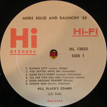 Load image into Gallery viewer, Bill Black&#39;s Combo : More Solid &amp; Raunchy (LP, Album, RP)