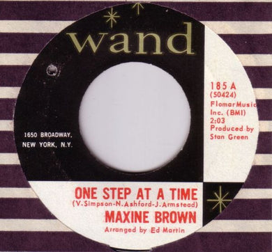 Maxine Brown : One Step At A Time / Anything For A Laugh (7