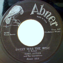 Load image into Gallery viewer, Jerry Butler And The Impressions : For Your Precious Love / Sweet Was The Wine (7&quot;, Mono)
