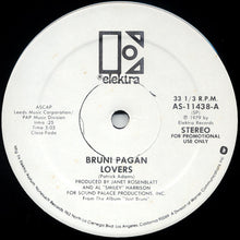 Load image into Gallery viewer, Bruni Pagan : Lovers / Late For Love (12&quot;, Promo)