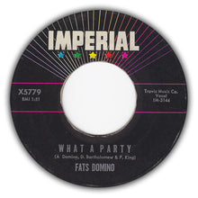 Load image into Gallery viewer, Fats Domino : What A Party / Rockin&#39; Bicycle (7&quot;, Single)