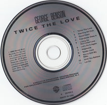 Load image into Gallery viewer, George Benson : Twice The Love (CD, Album)