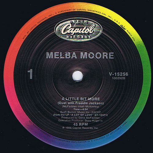 Melba Moore : A Little Bit More (12