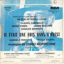 Load image into Gallery viewer, Ennio Morricone : Il Etait Une Fois Dans L'Ouest (Bande Originale Du Film) (7", Single, Mono)