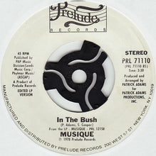 Load image into Gallery viewer, Musique : In The Bush (7", Styrene, Pit)