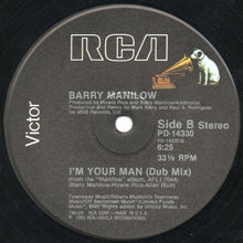 Load image into Gallery viewer, Barry Manilow : I&#39;m Your Man (12&quot;, Single)