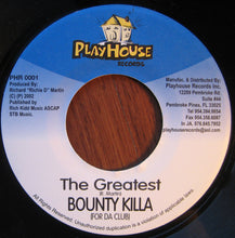 Load image into Gallery viewer, Bounty Killer : The Greatest (7")