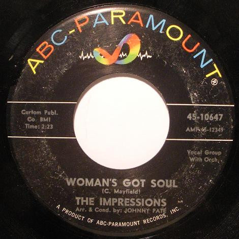 The Impressions : Woman's Got Soul (7