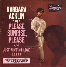 Load image into Gallery viewer, Barbara Acklin : Just Ain&#39;t No Love  (7&quot;, Pin)