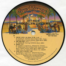 Load image into Gallery viewer, Brooklyn Dreams : Joy Ride (LP, Album, Promo)