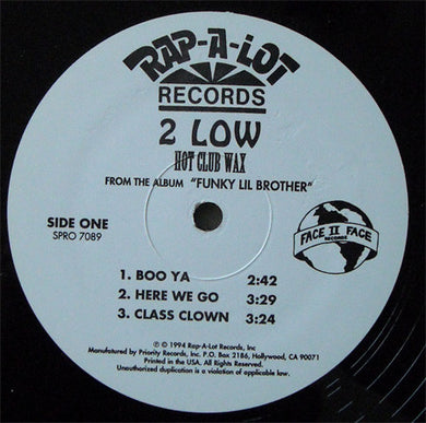 2 Low : Hot Club Wax (12