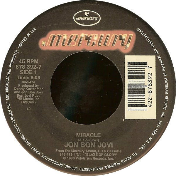 Jon Bon Jovi : Miracle (7