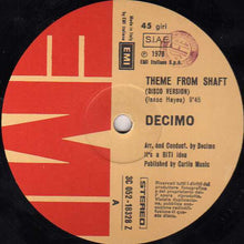 Load image into Gallery viewer, Umberto Decimo : Theme From Shaft (Disco Version) (12&quot;)