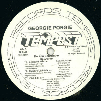 Georgie Porgie : Do You Remember (12