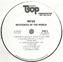 Load image into Gallery viewer, MFSB : Mysteries Of The World (LP, Album, Promo)
